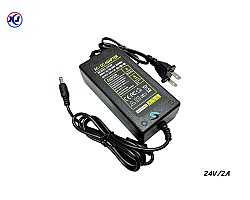 XJ Adapter DC CCTV 24V/2A รุ่น 2420