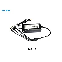 Adapter 12V/5A 4 หัว GLINK รุ่น GAC-104
