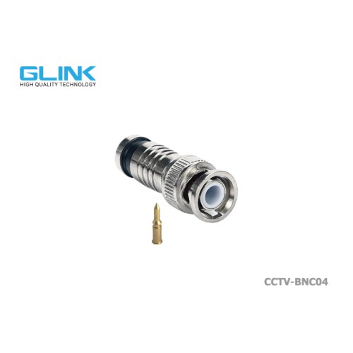 GLINK หัว BNC ชนิดอัดกันน้ำ รุ่น CCTV-BNC04