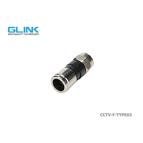 หัว F-TYPE แบบอัดกันน้ำ GLINK รุ่น CCTV-F-TYPE03