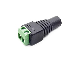 หัวแจ้ค DC ตัวเมีย สำหรับต่อไฟ DC ด้าน Adapter