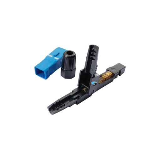 หัวไฟเบอร์ออฟติก SC/UPC Fast Connector รุ่น 601