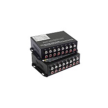 Audio 16 Channel To Fiber Converter 20KM