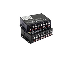 Audio 16 Channel To Fiber Converter 20KM