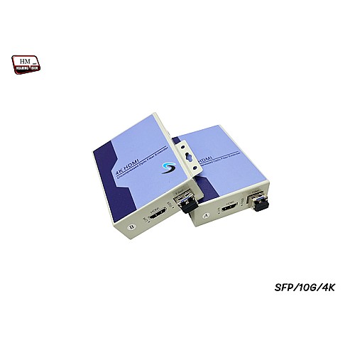 HDMI To Fiber Converter SFP LC 1310 10G 4K 10KM