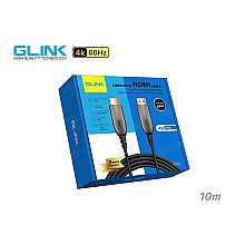 สาย HDMI ไฟเบอร์ออฟติก GLINK 4K@60Hz ยาว 10 เมตร