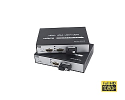 HDMI To Fiber Converter 1080p 20KM (Loop Out)