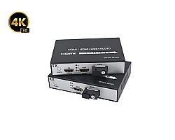 HDMI To Fiber Converter 4K 20KM (Loop Out)
