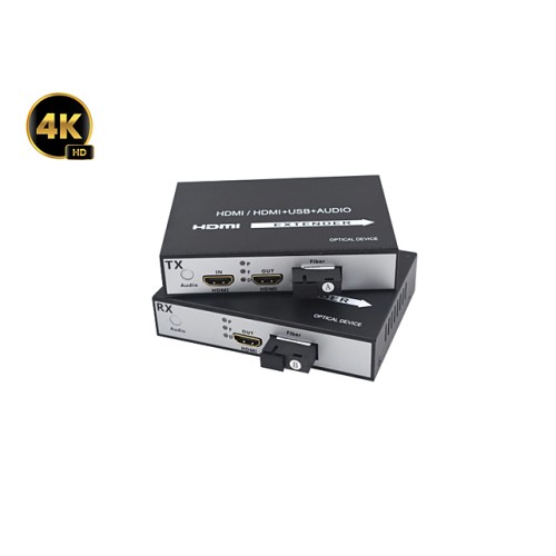 HDMI To Fiber Converter 4K 20KM (Loop Out)