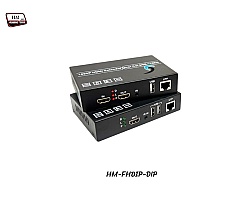 HDMI IP Extender DIP 1080P + USB ระยะ 150 เมตร