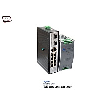 Gigabit Industrial PoE 8 Port + 2GE + 2 SFP + IND Power