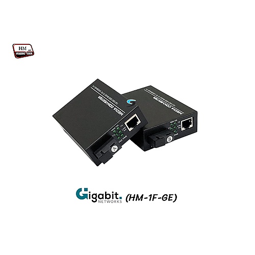 Gigabit Media Converter SM BIDI 3KM รุ่น HM-1F-GE