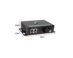 PCM Voice 2 Phone To Fiber Optic
