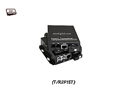 PCM Voice 2 Phone + 1 LAN 10/100 To Fiber Optic