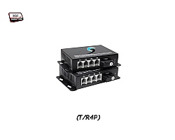 PCM Voice 4 Phone To Fiber Optic