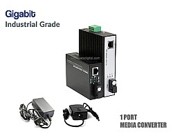 Gigabit Industrial Media SM BIDI 20KM