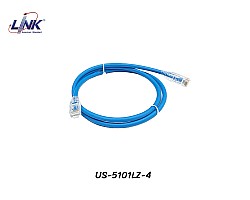สายแลน Cat6 สำเร็จรูป 1 เมตร LINK รุ่น US-5101LZ-4