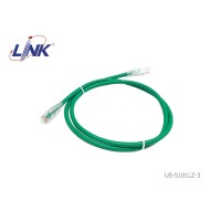 สายแลน Cat6 สำเร็จรูปสีเขียว LINK รุ่น US-5101LZ-3 ยาว 1 เมตร