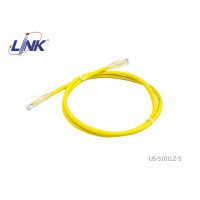 สายแลน Cat6 สำเร็จรูปสีเหลือง LINK รุ่น US-5101LZ-5 ยาว 1 เมตร