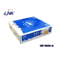 สายแลนภายใน Cat6 LINK รุ่น US-9106A-1 กล่อง 100 เมตร