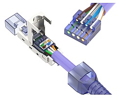 หัวแลน Cat7 สำหรับสายแลน Utp, Ftp, Stp
