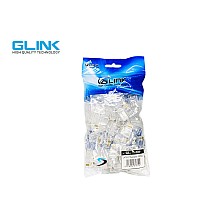 GLINK หัวแลน CAT6 แบบทะลุ รุ่น GL-389 (100pcs)