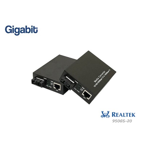 Gigabit Media Converter SM Duplex 20KM รุ่น 950GS-20