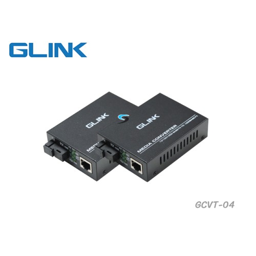 Gigabit Media Converter BIDI 3KM GLINK รุ่น GCVT-04