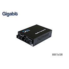 Gigabit Media Converter Duplex MM850 To SM1310