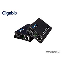 Gigabit Media Converter MM 850nm รุ่น SDT-MM-DX-1G