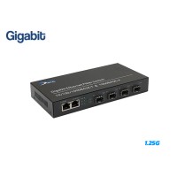 Fiber Switch SFP 4 Port 1.25G + 2GE Uplink