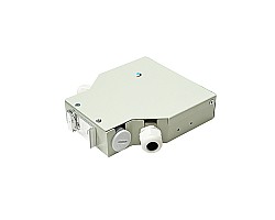 DIN Rail Terminal Box Duplex Indoor 6 Core ไม่รวมตัวต่อ