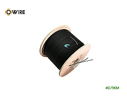 สายไฟเบอร์ออฟติก 4 Core SM OWIRE ยาว 1000 เมตร