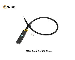 สายแยกคอร์ไฟเบอร์ชนิด Flat Type 2 Core (30CM)