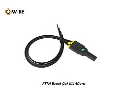 สายแยกคอร์ไฟเบอร์ชนิด Flat Type 4 Core (30CM)
