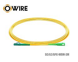 Patch Cord SC-LC (APC) SM Simplex ยาว 3 เมตร