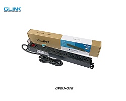 ปลั๊กไฟ 6 ช่อง สำหรับตู้แร็ค GLINK รุ่น GPDU-07K