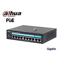 Gigabit PoE Switch Dahua 8 Port + 2GE