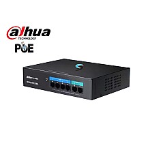 PoE Switch Dahua 4 Port 10/100 + 2ET Uplink