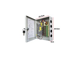Power Supply 12V/10A แบบตู้ GLINK รุ่น GIPS-005