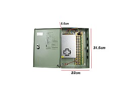 Power Supply 12V/20A แบบตู้ GLINK รุ่น GIPS-006