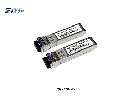 10G SFP+ SM LC DX DDM 20KM รุ่น SDT-10G-20