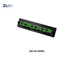SNAP-IN Aluminum Plate 3SC Green SM Duplex
