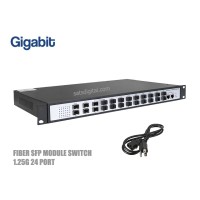 Fiber Switch SFP 24 Port 1.25G + 2 LAN GE Uplink