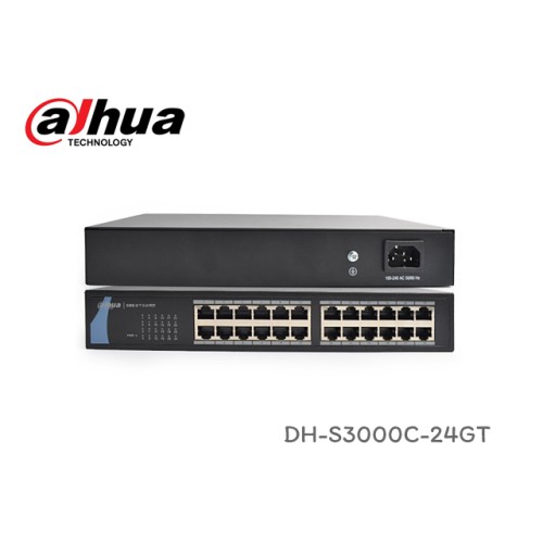 DAHUA Gigabit Switch HUB 24 LAN รุ่น S3000C-24GT