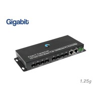 Fiber Switch SFP 8 Port 1.25G + 2GE Uplink