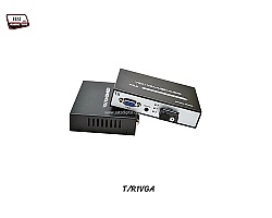 VGA To FIBER Extender 1080p + Audio 20KM
