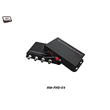 Fiber Optic Video Converter 4 Channel 1080p