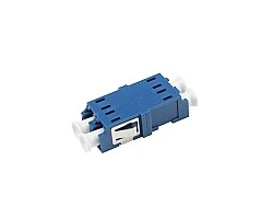 ตัวต่อหัวไฟเบอร์ LC-LC (UPC) DX SM BLUE