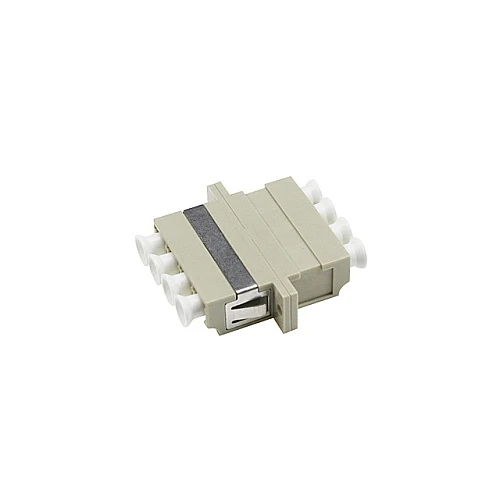 ตัวต่อหัวไฟเบอร์ LC-LC (UPC) Quad MM OM1, OM2
